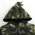 thumbnail image 2 of Vedolay Boys Tops Boys Outerwear Jackets Kids Soft Zip up Hoodie with Pockets,Camouflage 3-4 Years, 2 of 5