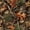 Rust, variant on Manfei Branches Leaf Queen Bedding, Lake House Botanical Bedding Comforter Set Queen, Rust, Black Reversible, 7-Piece