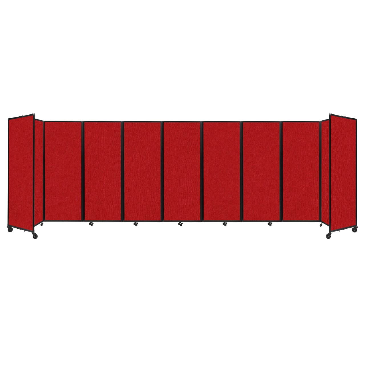 Room Divider 360 Folding Portable Partition Fabric