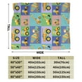 thumbnail image 3 of Kll Fleece Blanket Plush Throw Blanket Construction Machinery,Soft Fuzzy Cozy Flannel Blanket For Couch Sofa Bed.(50"X40"), 3 of 9