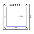 thumbnail image 4 of 1.3in Mini LCD Music Spectrum Display Analyzer MP3 Power Amplifier Audio Level Indicator Rhythm Balanced VU METER Module, 4 of 6