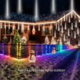 thumbnail image 3 of Guirnalda de luces navideñas Aukora Meteor Shower, 8 tubos, 192 LED, 3 of 7