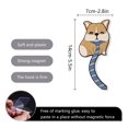 thumbnail image 1 of Pompotops Cute Cartoon Refrigerator Sticker Hook, Refrigerator Decoration, Powerful Magnet, Suitable For Kitchen And Office Clearance, 1 of 2