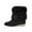 Black, variant on Snow Boots for Women Trendy Warm Women Footwear Casual Flat Winter Boots for Women 9.5