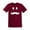 Garnet, variant on Moustache Smile Men Funny Tees Novelty Sarcastic Humor Graphic TShirt