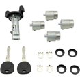 thumbnail image 4 of NOVAPATRS 706591 704600 598007 Ignition Switch Lock Cylinder & Door Lock Cylinders with Two Keys for 2001 2002 2003 2004 2005 2006 2007 Chevy Express 1500 2500 3500 GMC Savana 1500 2500 3500, 4 of 7