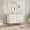 01 White - 2 Drawers, variant on Vecenuy 47.2" Fluted Buffet Cabinet with 2 Drawers & Adjustable Shelves, Modern Sideboard for Dining Room, Living Room, Hallway, Natural Oak
