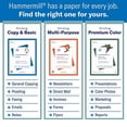 thumbnail image 3 of Impresora Paper Hammermill Premium Color 32 libras, 11 x 17 cm, 1 resma, 3 of 7