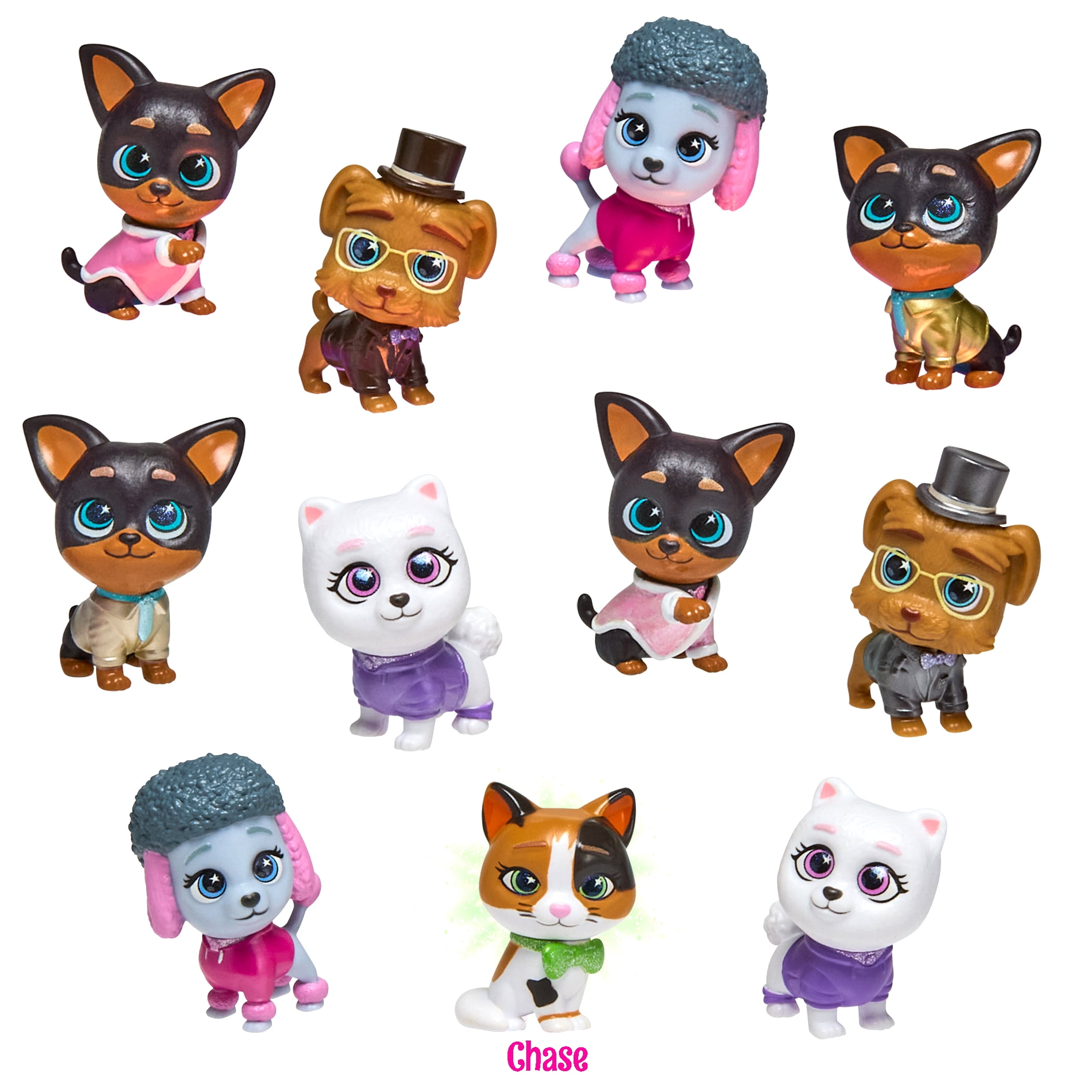 Paris & Pups Sweetie Squad Charm Surprise Blind Box Collectible, Mystery Puppy Figure with Charm Bracelet, Puppy Charm & Friendship Card, Kids Ages 4+ by Playmates Toys
