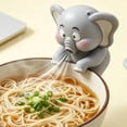 thumbnail image 2 of Hot Drinking Cooler Fan - Portable Cartoon Animal Shape Blower | Mini Rechargeable Lanyard Elephant elephant Device for Home Office Kitchen Coffee Soup Rice Milk Mugs, 2 of 6
