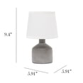 thumbnail image 4 of Simple Designs Mini Bocksbeutel Ceramic Table Lamp, 4 of 9