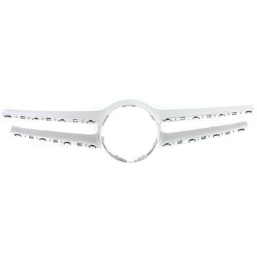 Grille Assembly Compatible With 2014-2016 Mercedes Benz E250 E350 Sedan Wagon Cover Silver CAPA Certified