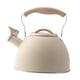 thumbnail image 5 of Tetera silbante de acero inoxidable de 3 l con asa cómoda y portátil beige, 5 of 9