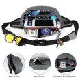 thumbnail image 4 of Multi-functional leisure splash-proof running bag Men's chest bag Outdoor hiking running waist bag, 4 of 6
