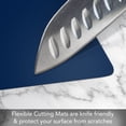 thumbnail image 7 of Cut N' Funnel Color Coded Flexible Plastic Cutting Board Mats 4 Pack 15" by 11.5", 7 of 7