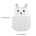 thumbnail image 2 of Portable Humidifier, 250ml Mini Cool Mist Humidifier with 7 Color Night Lights, USB Desktop Aroma Diffuser for Office Car Bedroom Travel, 3.3x4.4 Inch, 2 of 6