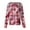 Hot Pink #300, variant on Women Valentines Day Scrub Jackets Plus Size Loose Button Snap Front Cute Love Heart Printed Scrubs Casual Long Sleeve Scrub Tops Nursing Workwear Medical Nurse Uniform with Pockets Hot Pink 3XL