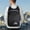 Black, variant on Ikohbadg Lightweight Foldable Backpack, Outdoor Sports Daypack, Waterproof Polyester Travel Bag, Multi-Purpose Hiking Backpack, Ergonomic Design, Compact Storage, 20-35L Capacity