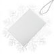 thumbnail image 2 of 1 colgante de copo de nieve en blanco., 2 of 3
