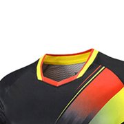 QSAWXQZ Men's Printed 2PC Athletic Jersey Set Crew Neck Short Sleeves Top Elastic Waist Shorts with Pockets Outfit Casual for Training L