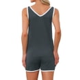thumbnail image 3 of INSPIRE CHIC Women's Pajama Set with Breast Pads Tank Top & Shorts Set 2 Pcs Loose Fit Soft Sleepwear Lounge Set S Black, 3 of 6