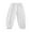 White, variant on OSOLU Toddler Kids Breathable Quicking Dry Pants Unisex Loose Elastic Waist Ankles Boho Dailywear, 12-24 Months