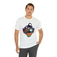 thumbnail image 6 of AnglerFish Zombie Unisex Jersey Short Sleeve Bella+Canvas Tee, 6 of 12