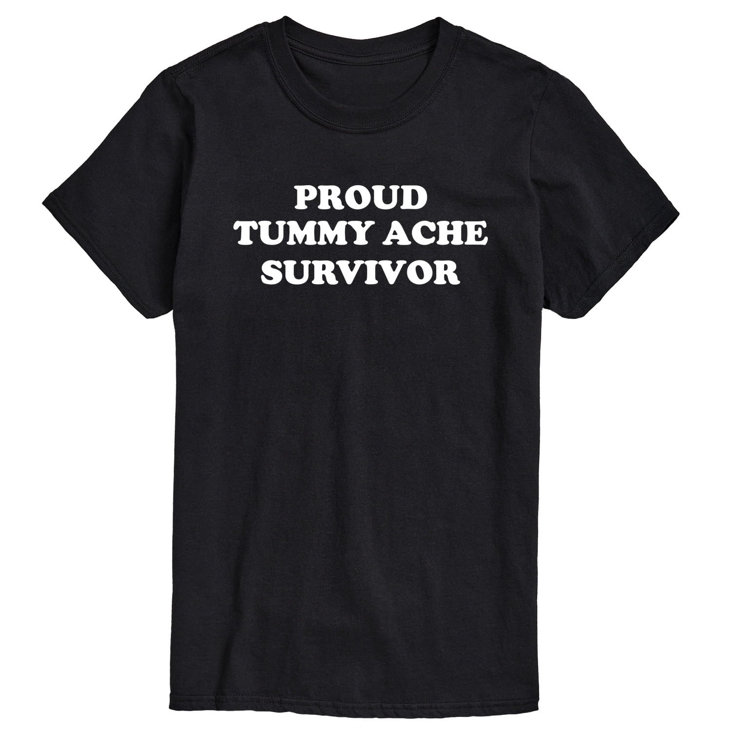Instant Message - Tummy Ache Survivor Short Sleeve Graphic T-Shirt