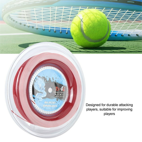 Tennis Racquet String,TS 4G 200m Reel Tennis Racket String Polyester Tennis String Reel Class Leading Features