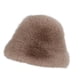 thumbnail image 1 of Gorro de pescador para mujer, versátil, para clima frío, gorro de esquí, elegante gorro de nieve para mujer Caqui, 1 of 9