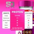thumbnail image 2 of (2 Pack) Proton Keto Gummies, Proton Keto ACV Gummies Advanced 1000MG Formula, Pro Ton Apple Cider Vinegar Folate Vitamin B6 B12 Beet Root Pomegranate Vegan Non GMO Keto Supplement (120 Gummies), 2 of 7
