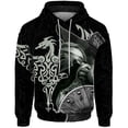 thumbnail image 4 of Sudadera con capucha para hombre de otoño, sudadera con capucha con estampado templario y espartano, sudaderas para hombre, sudaderas con capucha, sudadera con capucha holgada de moda, ropa para hombr, 4 of 5