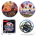 thumbnail image 2 of 360 Degree Dimensional Rotation Double-Sided Circular Puzzle Toy Rotating Puzzle for Children's Christmas Gifts B, 2 of 6