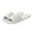 White, variant on SuTry Unisex Couple Vertical Ribbed Strap Slides EVA Soft Sole Non Slip Waterproof Indoor Outdoor Bathroom Summer Casual Slippers