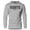 Sport Gray, variant on GYMISH Everything Hurts Lightweight Long Sleeve Hooded T-Shirt for Men – Funny Gym Hoodie, Workout Shirt for Lifters & Athletes