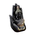 thumbnail image 1 of FFY Resin palm Buddha statue Buddha statue sitting hand statue 26-27s, 1 of 2