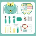 thumbnail image 4 of Play House Set Shoulder Bag With Doctor Tools For Kids Role Playing, 4 of 6