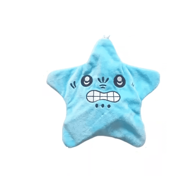 Muñeco De Peluche De Angry Star De Mar Enojada Móvil-1pcs COLOR AGUA AZUL