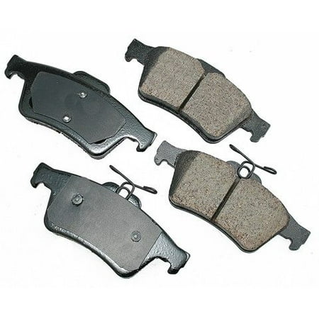 Go-Parts OE Replacement for 2004-2013 Mazda 3 Rear Disc Brake Pad Set for Mazda 3 (Arc / GS / GT / GX / Mazdaspeed / S /