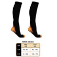 thumbnail image 4 of Maoww High Compression Nylon Socks Prevent Swelling Elastic Leg Support Stockings, 4 of 7