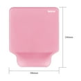 thumbnail image 3 of funtasica Memory Foam Mouse Pad Mat Comfortable for Typing Mousepad for Laptop Travel Pink, 3 of 6