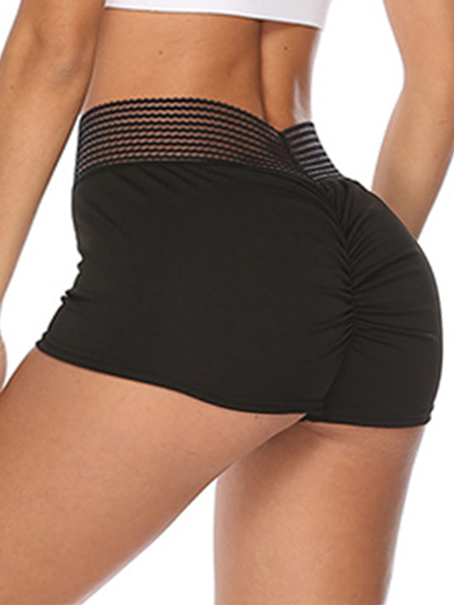 Biker Shorts For Women High Waisted Workout Butt Lifting Shorts Yoga Shorts For Athletic Running