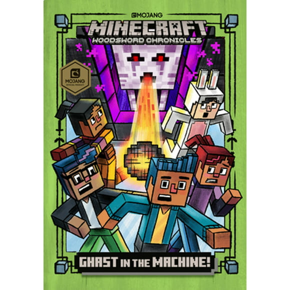 Pre-Owned Ghast in the Machine! (Minecraft Woodsword Chronicles #4) (Hardcover 9781984850621) by Nick Eliopulos