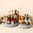 thumbnail image 3 of Estante giratorio para almacenamiento de condimentos, bandeja de encimera multifuncional para aceite, sal, salsa y vinagre, 3 of 5