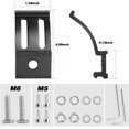 thumbnail image 2 of LED Light Bar Mounting Brackets, Teochew-LED 2 Sets Adjustable Mounting Bracket Kits for LED Pod Lights Universal, 2 of 5