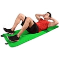 thumbnail image 7 of Lifeline Exercise Pro Double-sided Mat with Extra Thick 5/8" Dual Texture Foam, Integrated Carry Straps and Ribbed Non-slip Surface - Green, 7 of 7