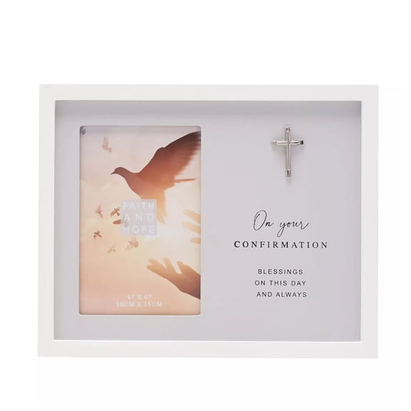Celebrations Faith & Hope Confirmation Photo Frame