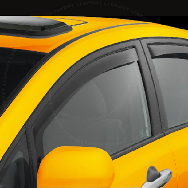 Fit 0609 Dodge Charger WINDOW VISOR SUN ROOF SHADE VENT GUARD COMBO