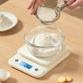 thumbnail image 6 of Digital Kitchen Scale with Type-C Charging - High Precision 11lb/5kg Food Scale with LCD Display - Multi-Unit Measurement for Cooking, Baking & Meal Prep, 6 of 7