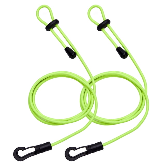 Visland 2Pcs Kayak Paddle Leash with Quick Release Buckle Lightweight Coiled Kayak Rod Leash Kayaking Canoeing Fishing Boating Oar Rope